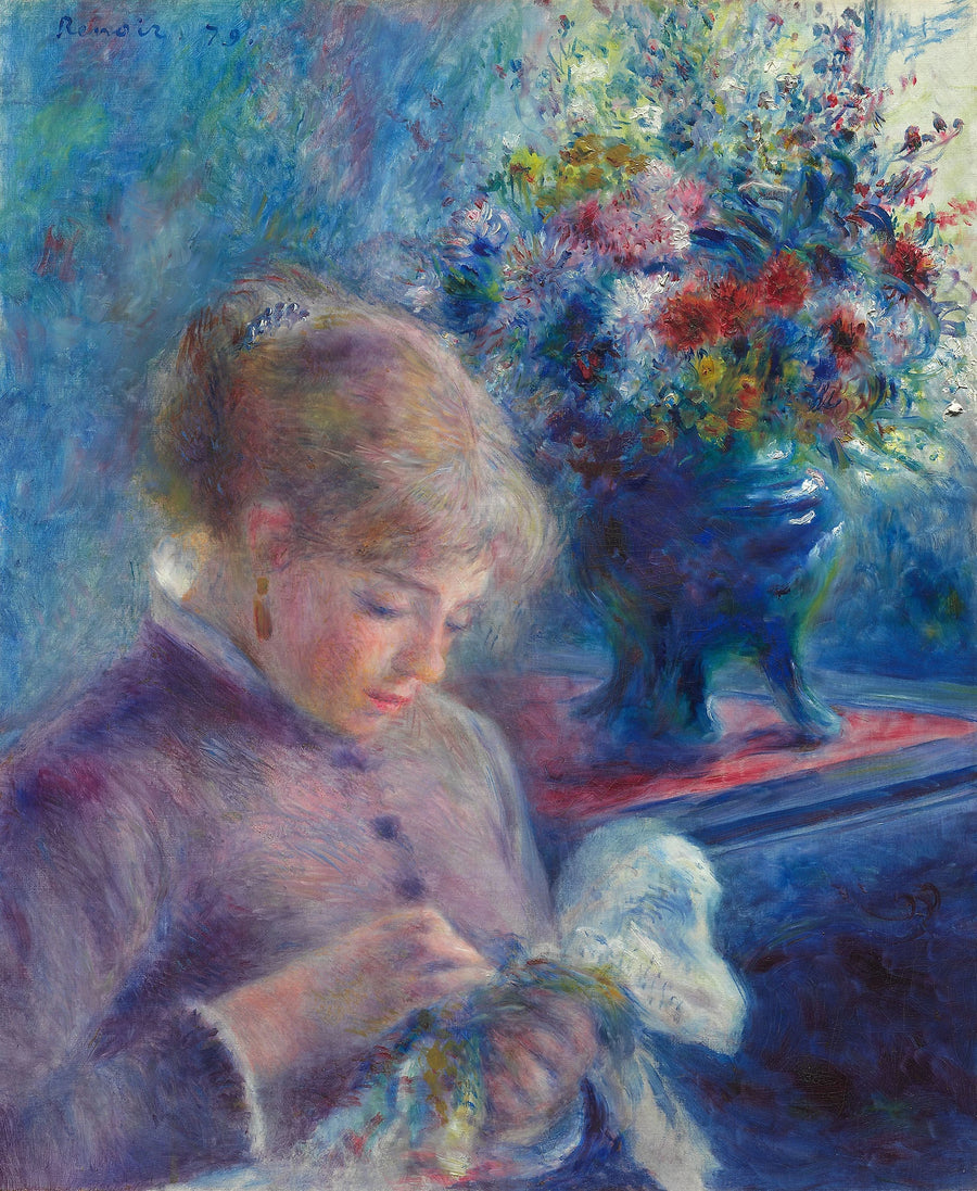 Młoda Kobieta kuzynka - Pierre-Auguste Renoir