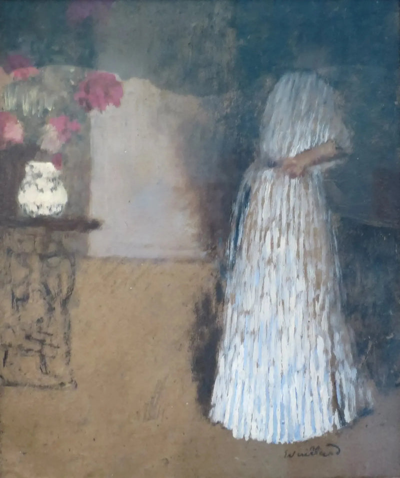 Młoda kobieta w pokoju - Édouard Vuillard