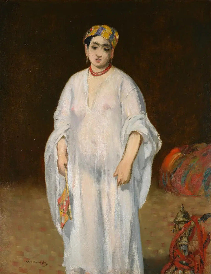 Młoda kobieta w orientalnej sukni - Édouard Manet