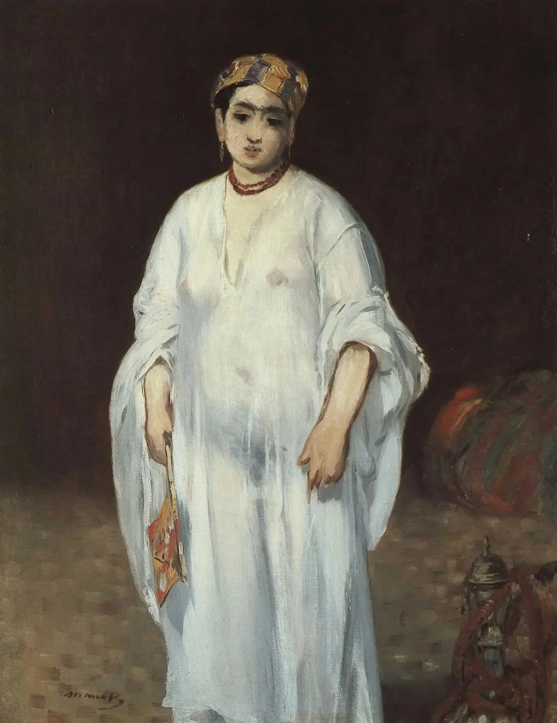 Młoda kobieta w orientalnej sukni - Édouard Manet