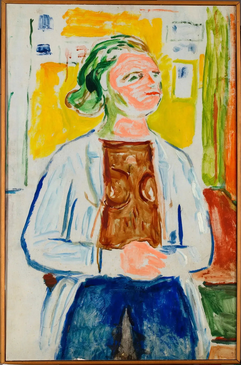 Młoda Kobieta - Edvard Munch