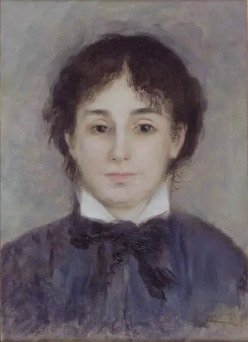 Młoda kobieta w niebieskim - Pierre-Auguste Renoir