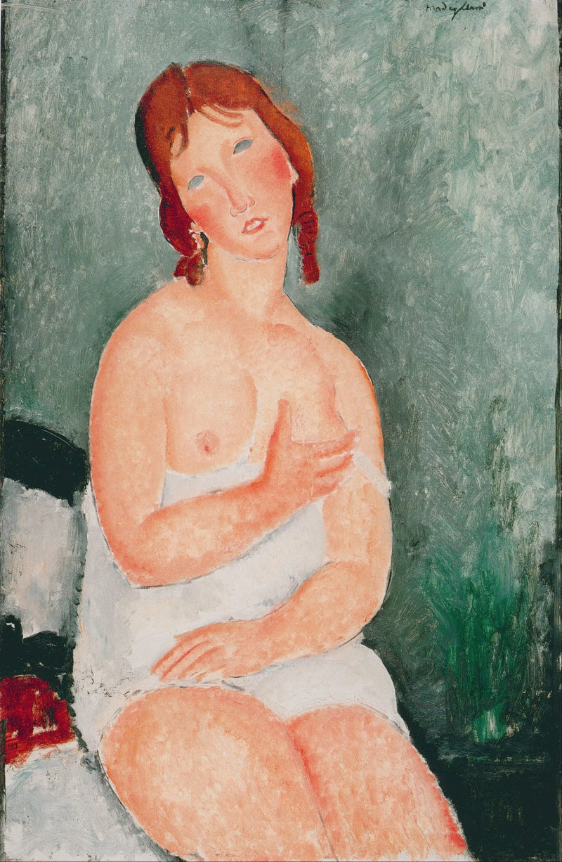 Młoda kobieta w koszuli - Amedeo Modigliani