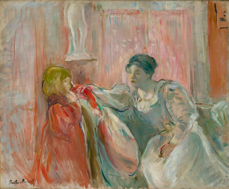 Młoda kobieta i dziecko - Berthe Morisot