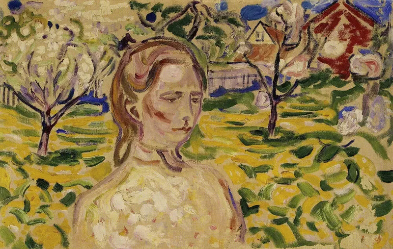 Młoda Kobieta i Rannik - Edvard Munch