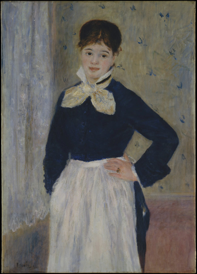 Kelnerka w restauracji Duval - Pierre-Auguste Renoir