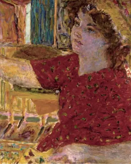 MŁODA KOBIETA MALUJĄCA - Pierre Bonnard