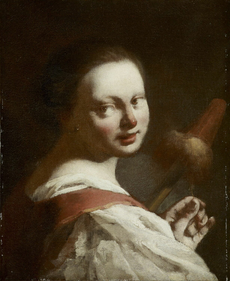 Młoda tkaczka - Giovanni Battista Piazzetta