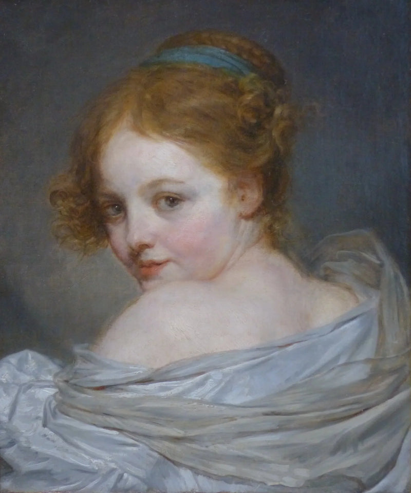 Dziewczyna od tyłu - Jean-Baptiste Greuze