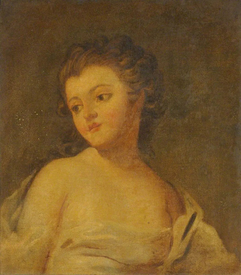 Młoda dziewczyna, owinięta w suknię - Joshua Reynolds