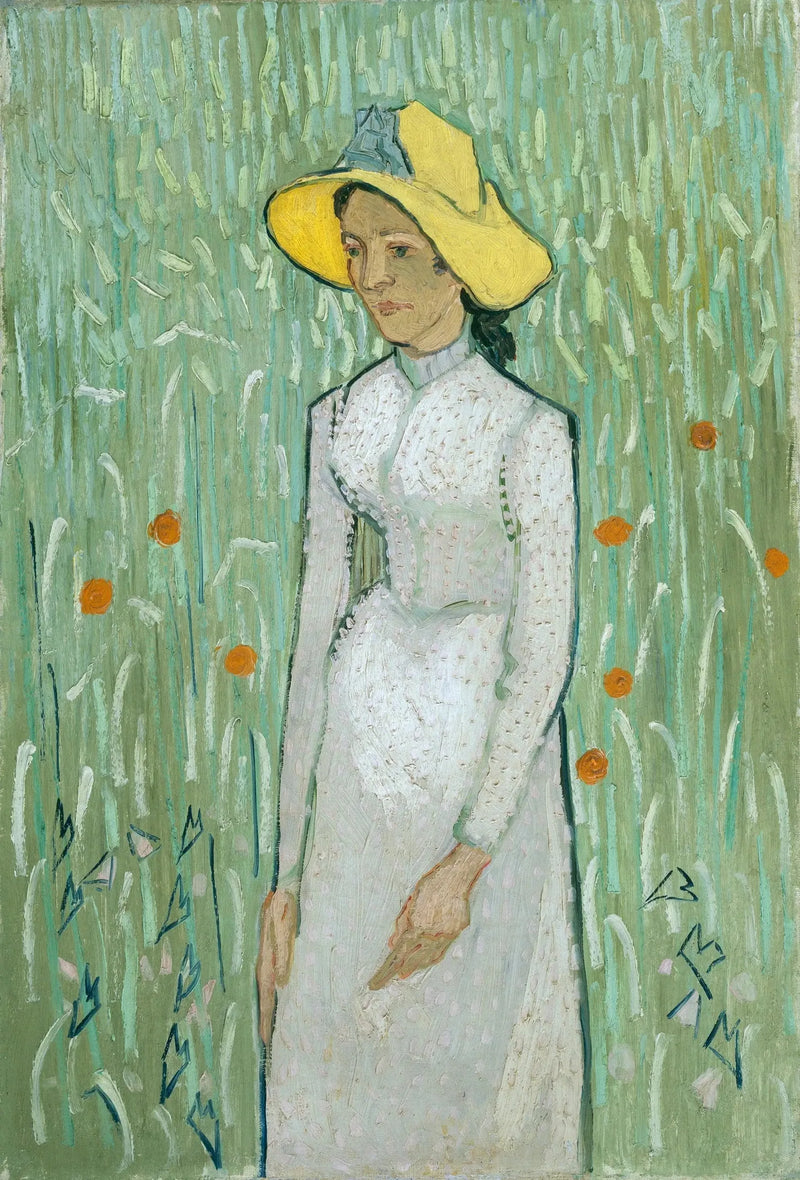 Młoda dziewczyna w białym - Vincent van Gogh