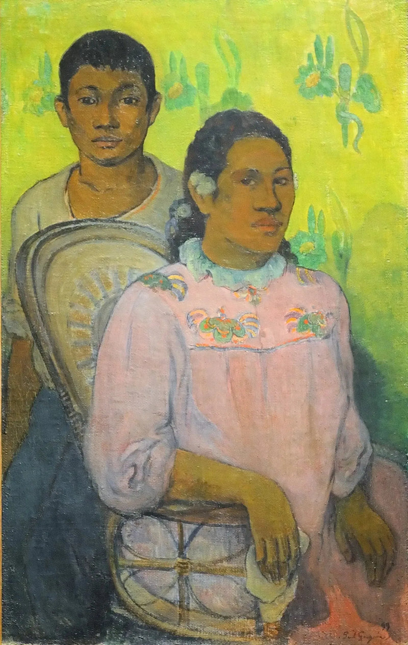 Młoda Dziewczyna i Chłopiec - Paul Gauguin