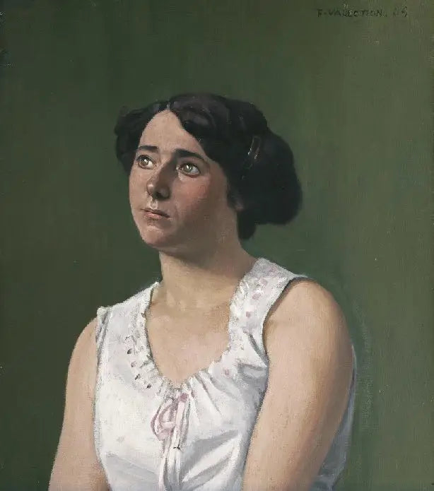 Młoda dziewczyna - Félix Vallotton