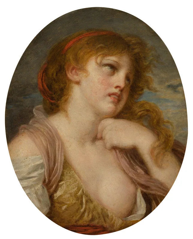 Młoda dziewczyna - Jean-Baptiste Greuze