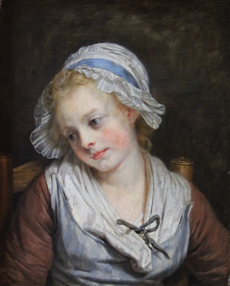 Młoda dziewczyna - Jean-Baptiste Greuze