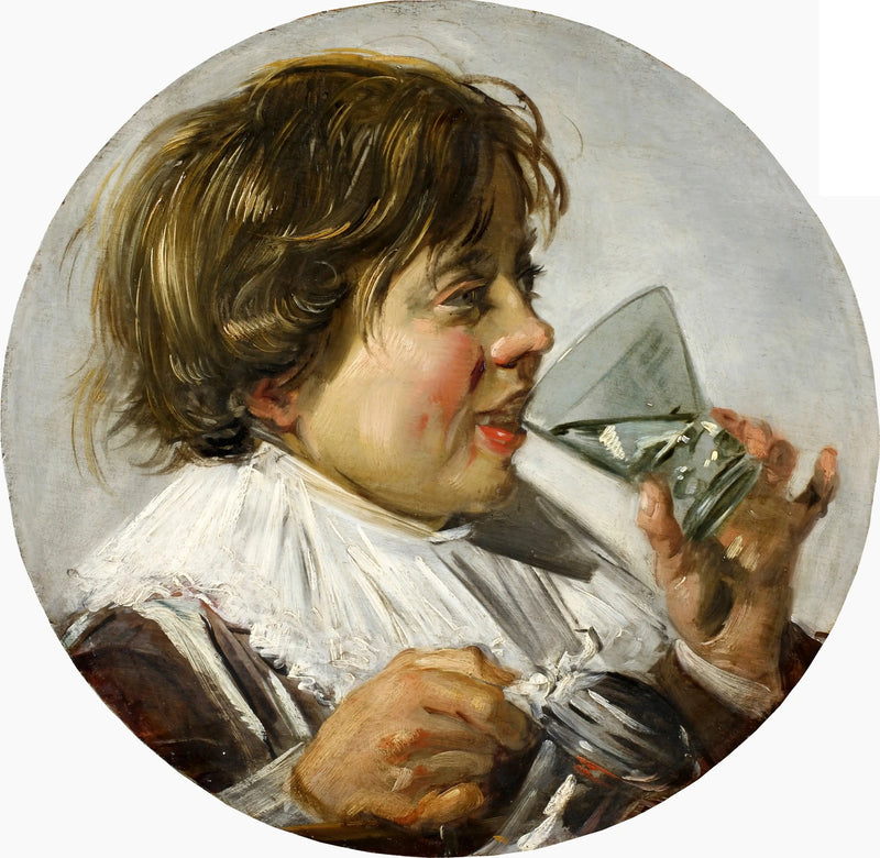 Młody chłopak z kieliszkiem - Frans Hals