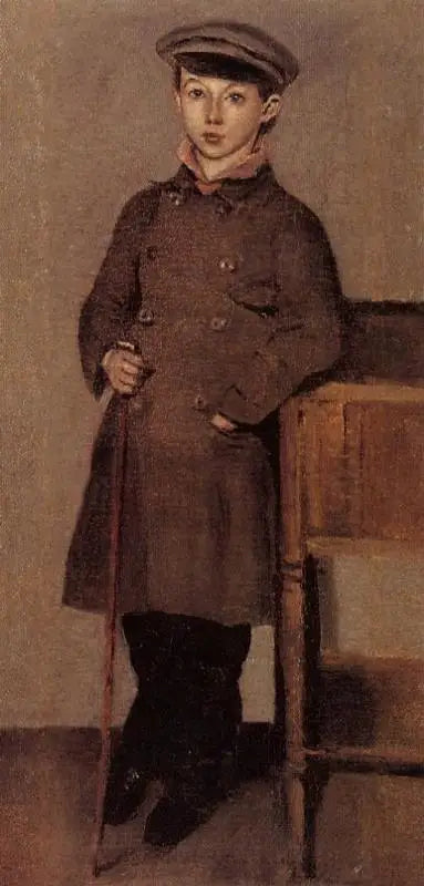 Młody chłopak z rodziny Corot - Jean-Baptiste Camille Corot