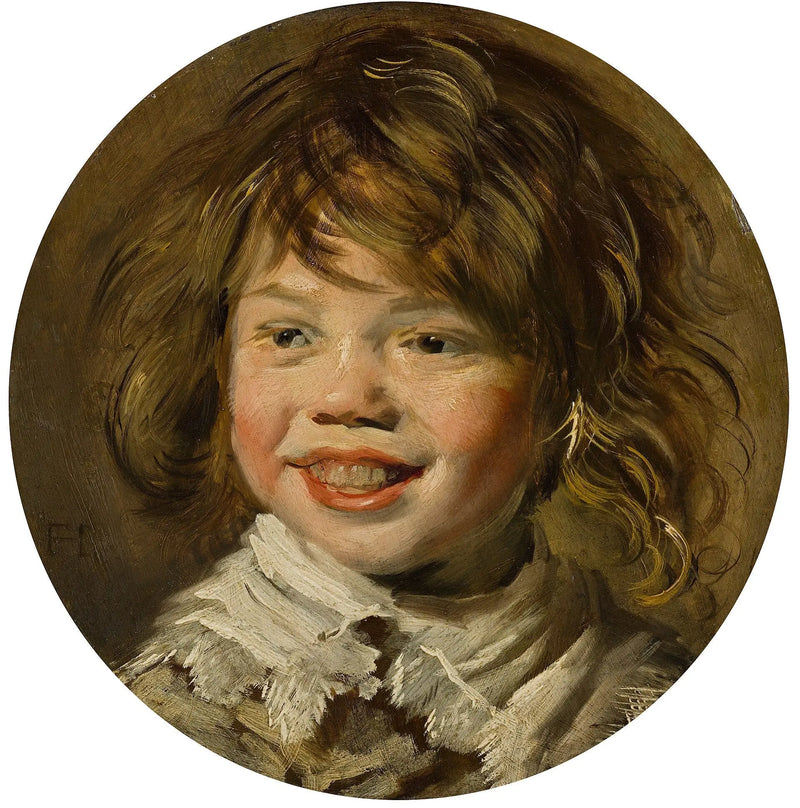 Młody chłopak śmiejący się - Frans Hals