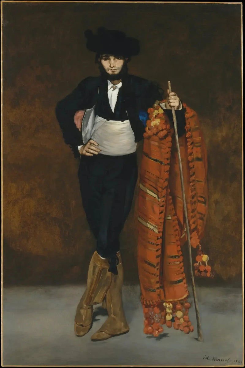 Młody mężczyzna w kostiumie majo - Édouard Manet