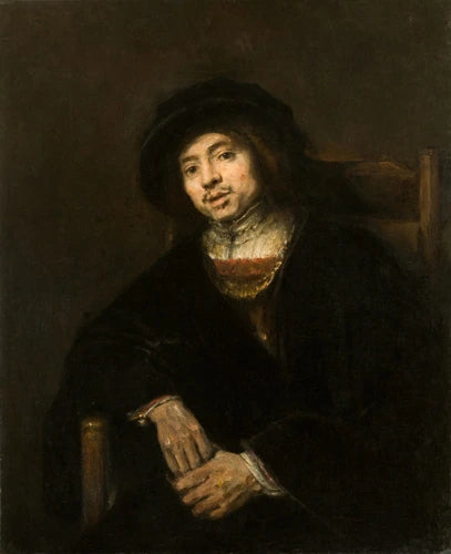 Portret młodego mężczyzny w fotelu - Rembrandt