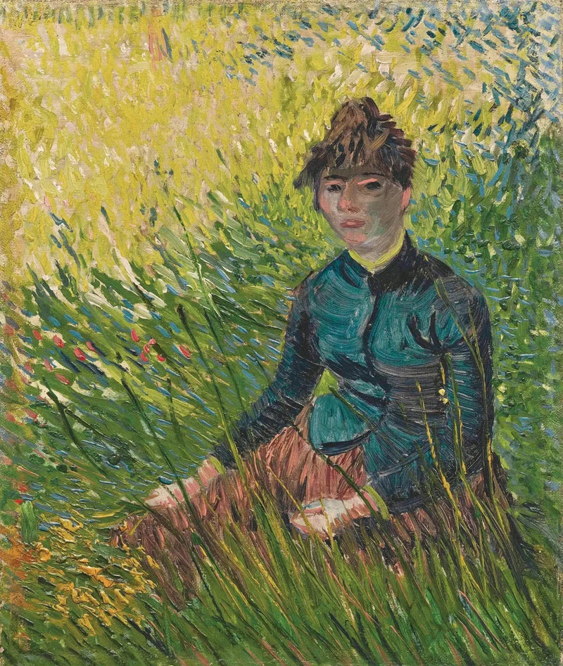 Kobieta na polu pszenicy - Vincent van Gogh