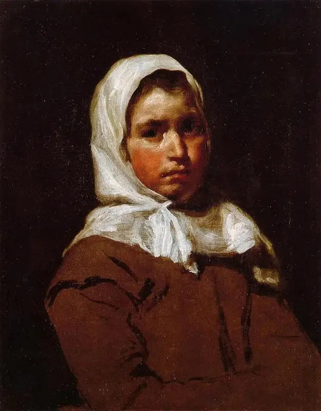 Młoda wieśniaczka - Diego Velázquez