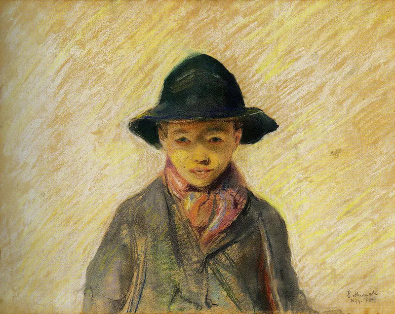 Młody Rybak z Nicei - Edvard Munch