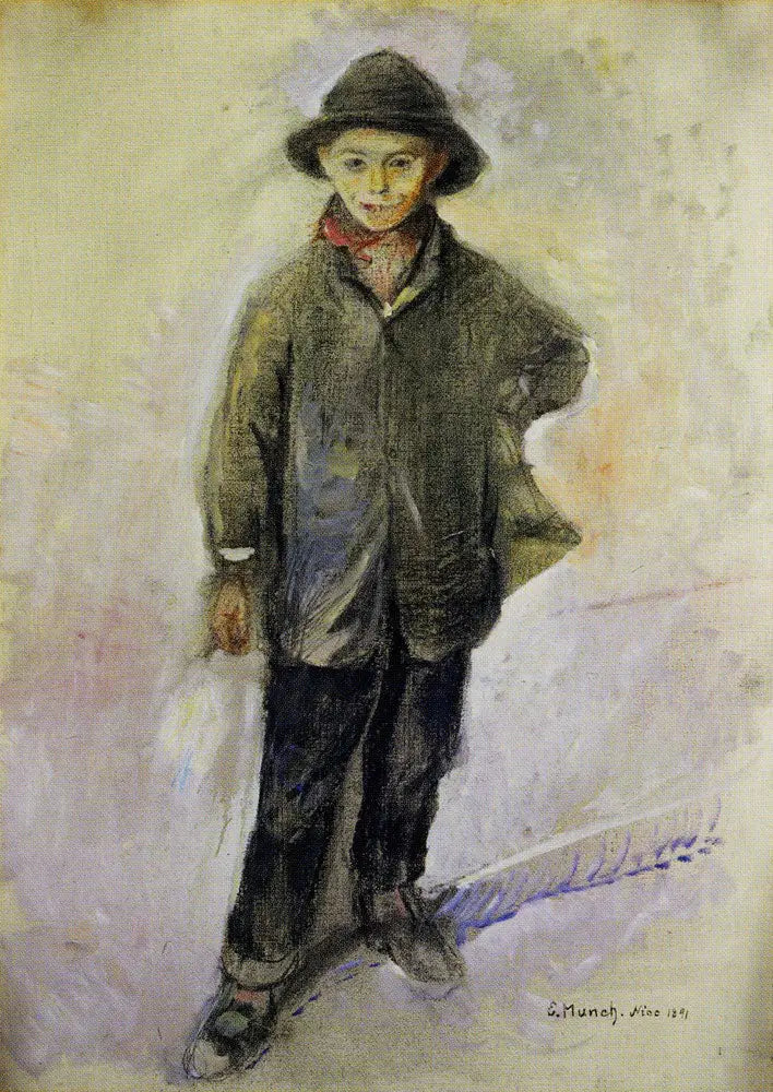 Młody Rybak z Nicei - Edvard Munch