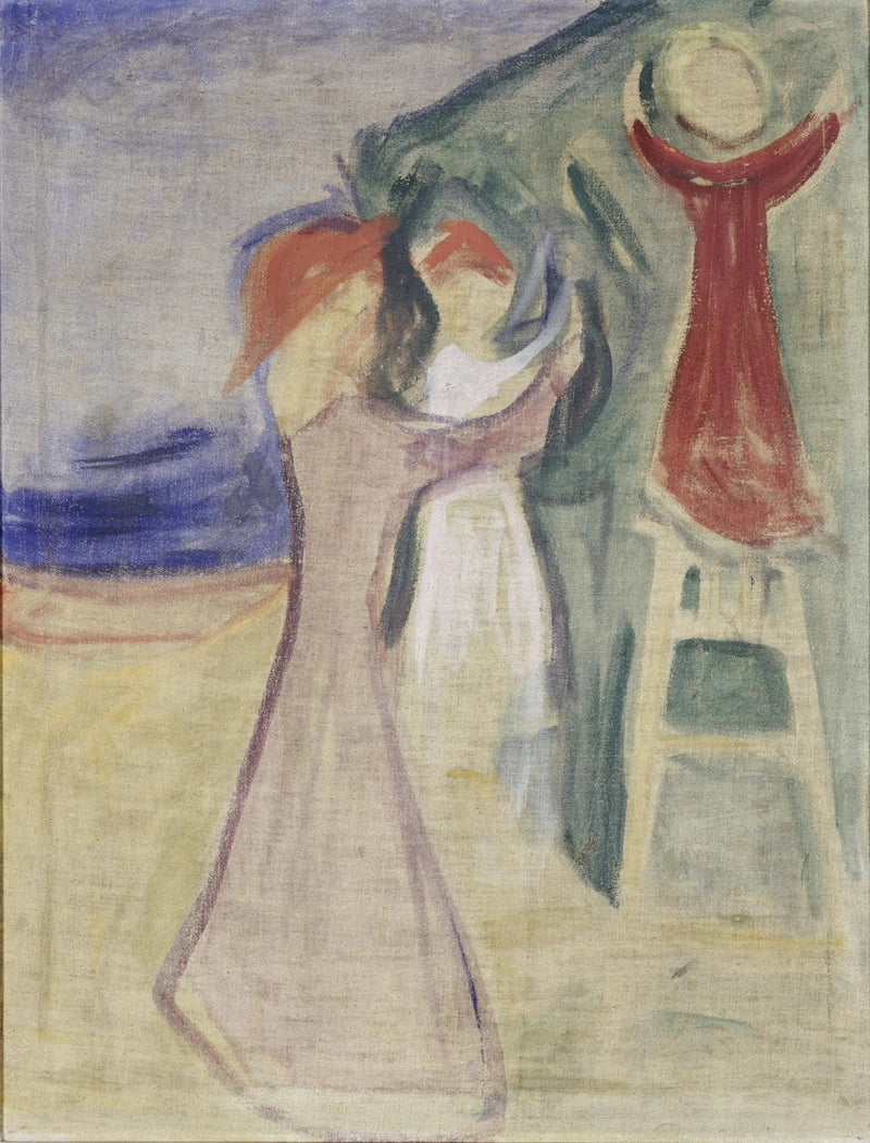Młode Kobiety zbierające owoc (Frise Reinhardt) - Edvard Munch
