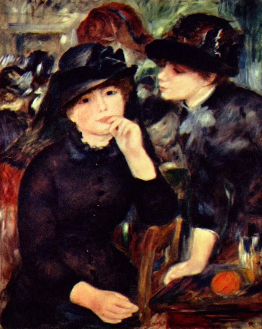 Młode dziewczyny w czerni - Pierre-Auguste Renoir