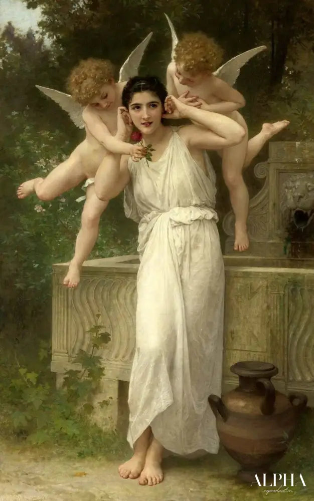 Jeunes - William Bouguereau - Reproductions de tableaux et peintures haut de gamme