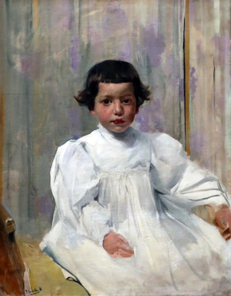 Joaquín Sorolla García na białym - Joaquín Sorolla
