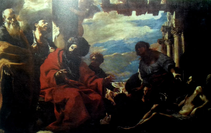 Job i jego przyjaciele - Mattia Preti