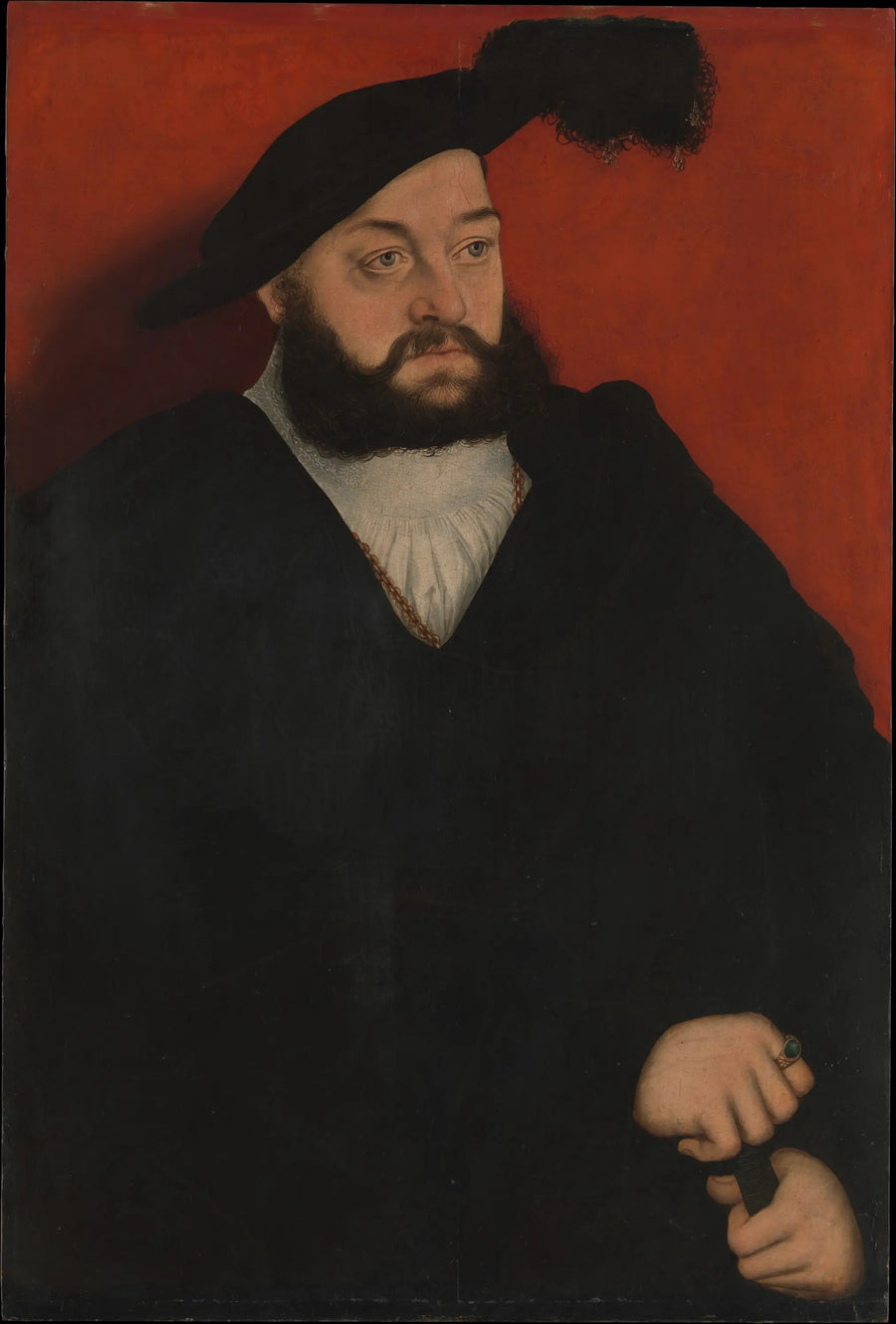 Johann (1498–1537), książę Saksonii - Lucas Cranach Starszy