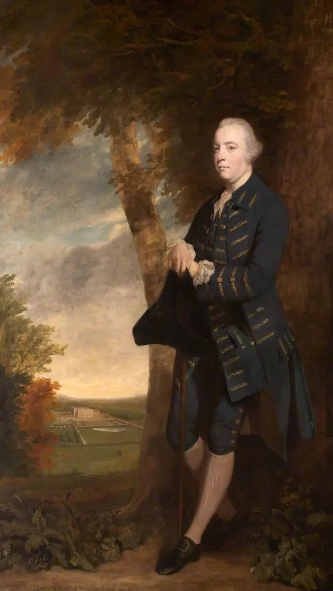 John Fane, 9. hrabia Westmorland (1728–1774) w roli Lorda Burghersha - Joshua Reynolds