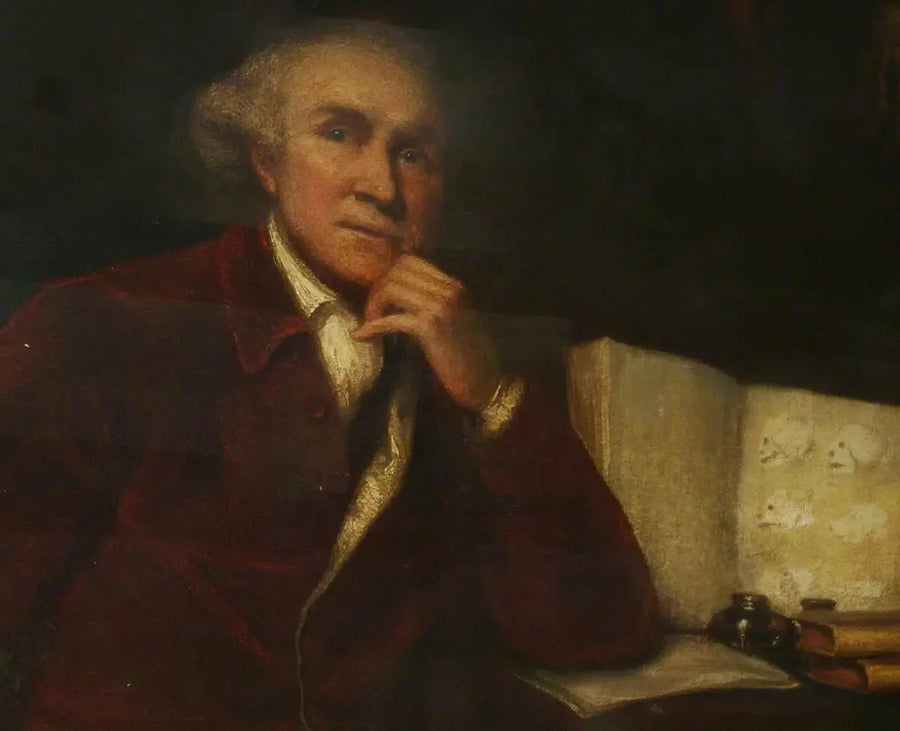 John Hunter, szlachcic, mieszczanin z tej sali - Joshua Reynolds