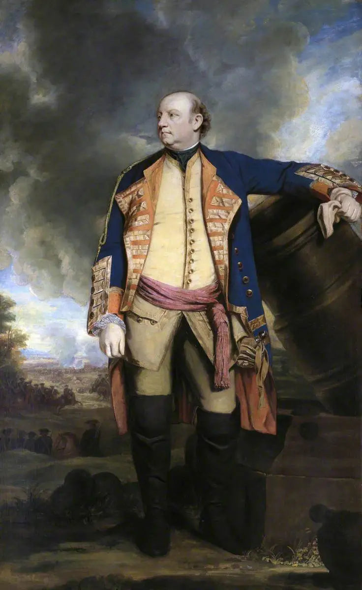 John Manners (1721–1770), markiz de Granby, około 1763 - Joshua Reynolds