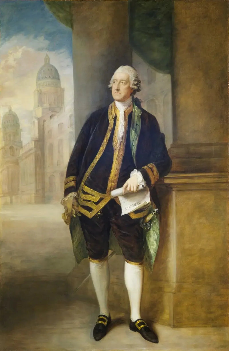 John Montagu, 1718-1792, 4. hrabia Sandwich, pierwszy lord Admiralicji - Thomas Gainsborough