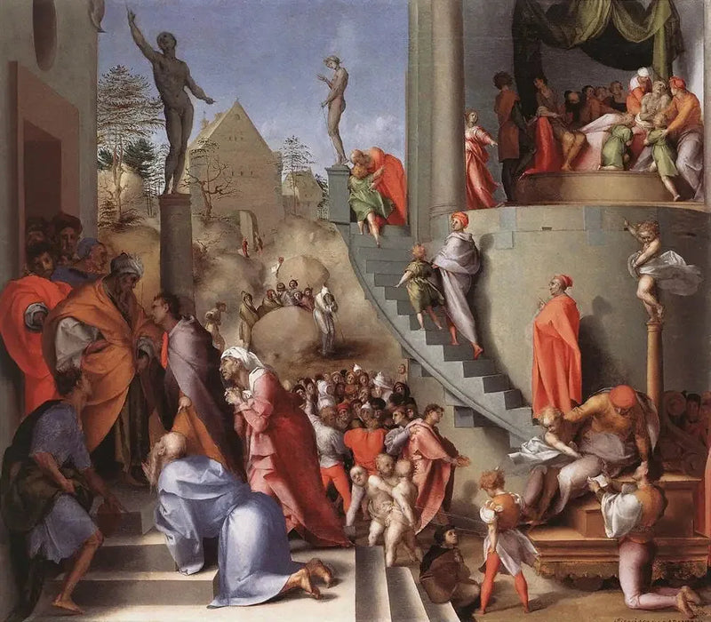 Józef w Egipcie - Pontormo