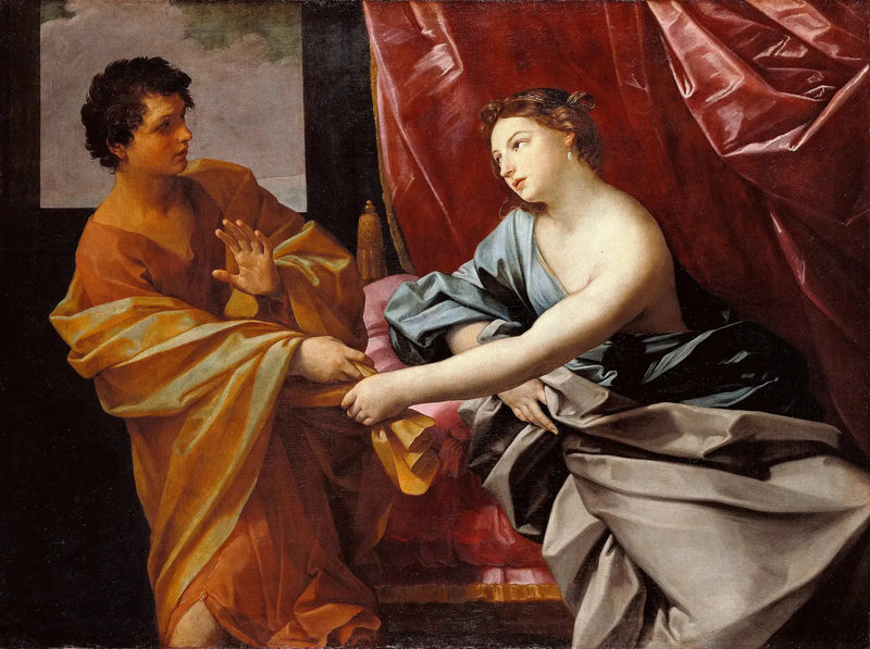 Józef i żona Potifara - Guido Reni
