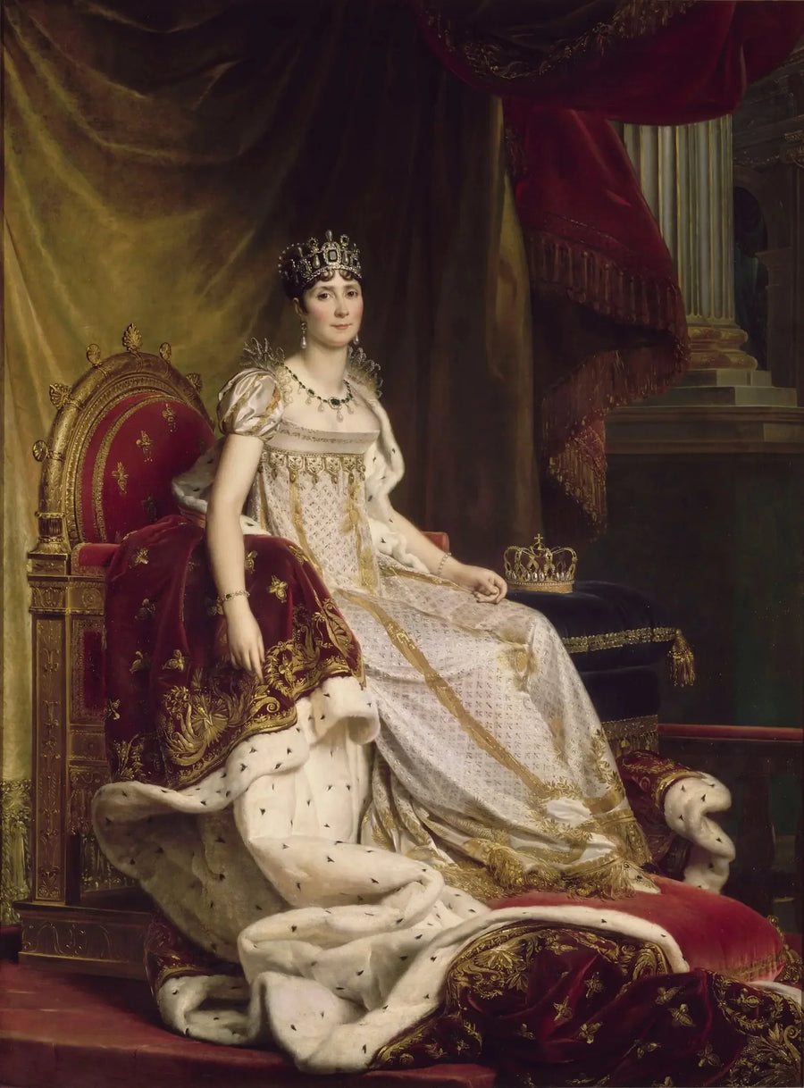 Joanna w stroju świętego - François Gérard