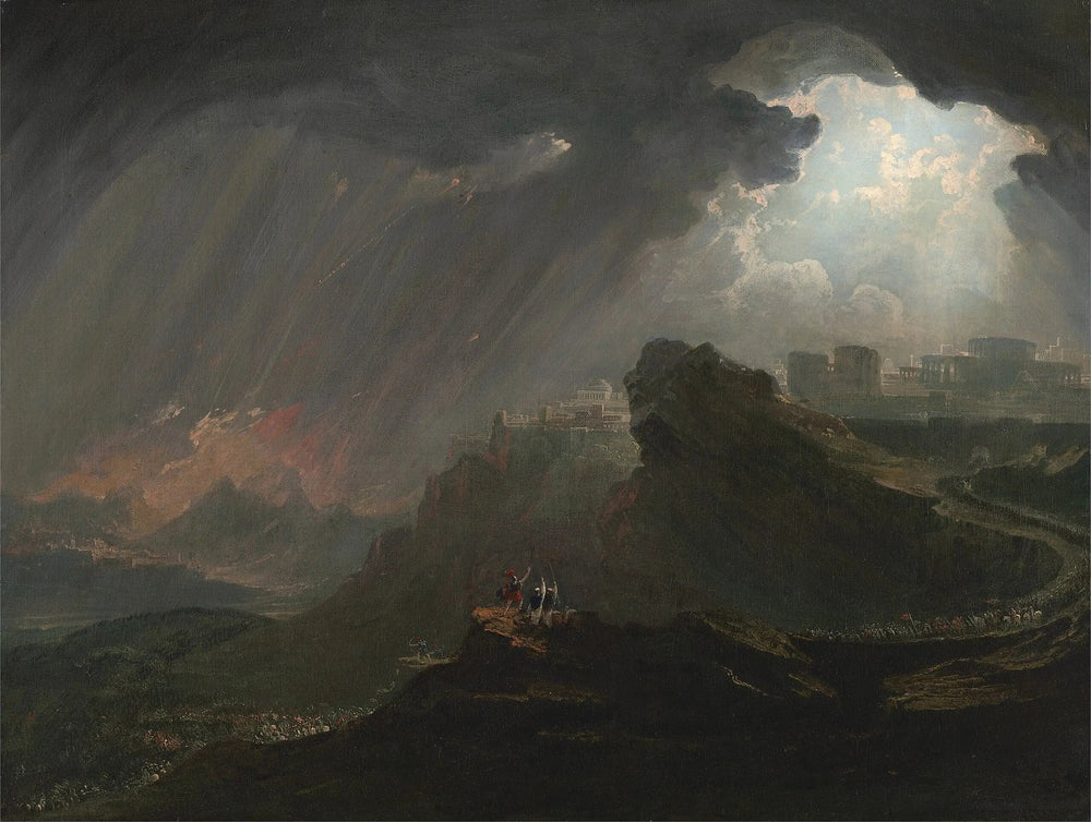 Josué commandant au soleil de s’arrêter - John Martin - Alpha Reproduction