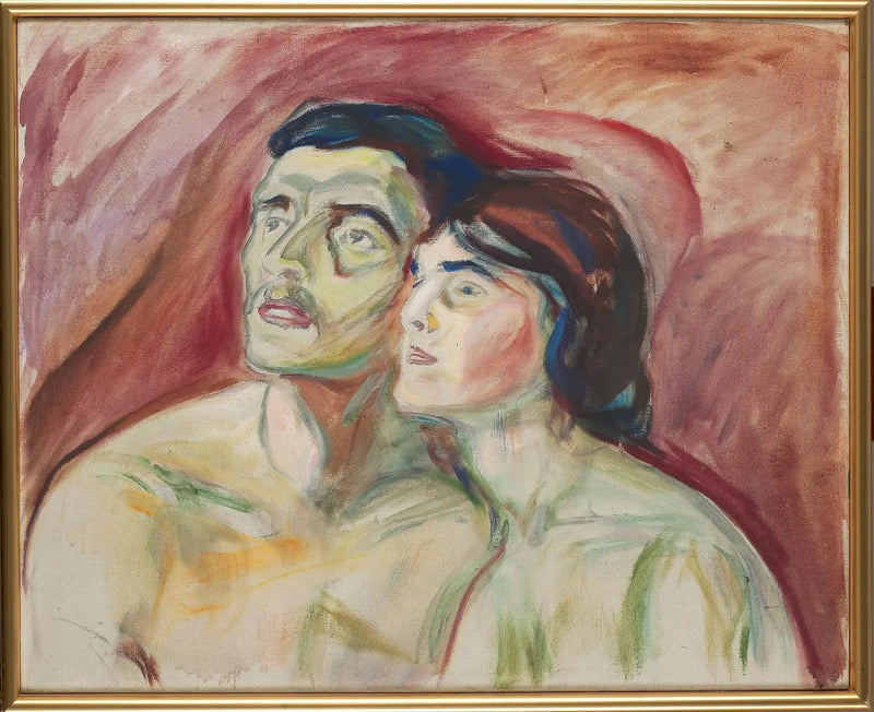 Policzek w policzek - Edvard Munch