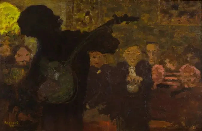 Gracz banjo - Pierre Bonnard