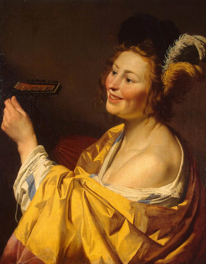 Gitarzysta - Gerrit van Honthorst