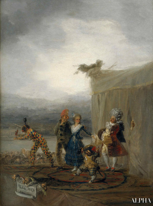 Joueurs ambulants - Francisco de Goya - Reproductions de tableaux et peintures haut de gamme