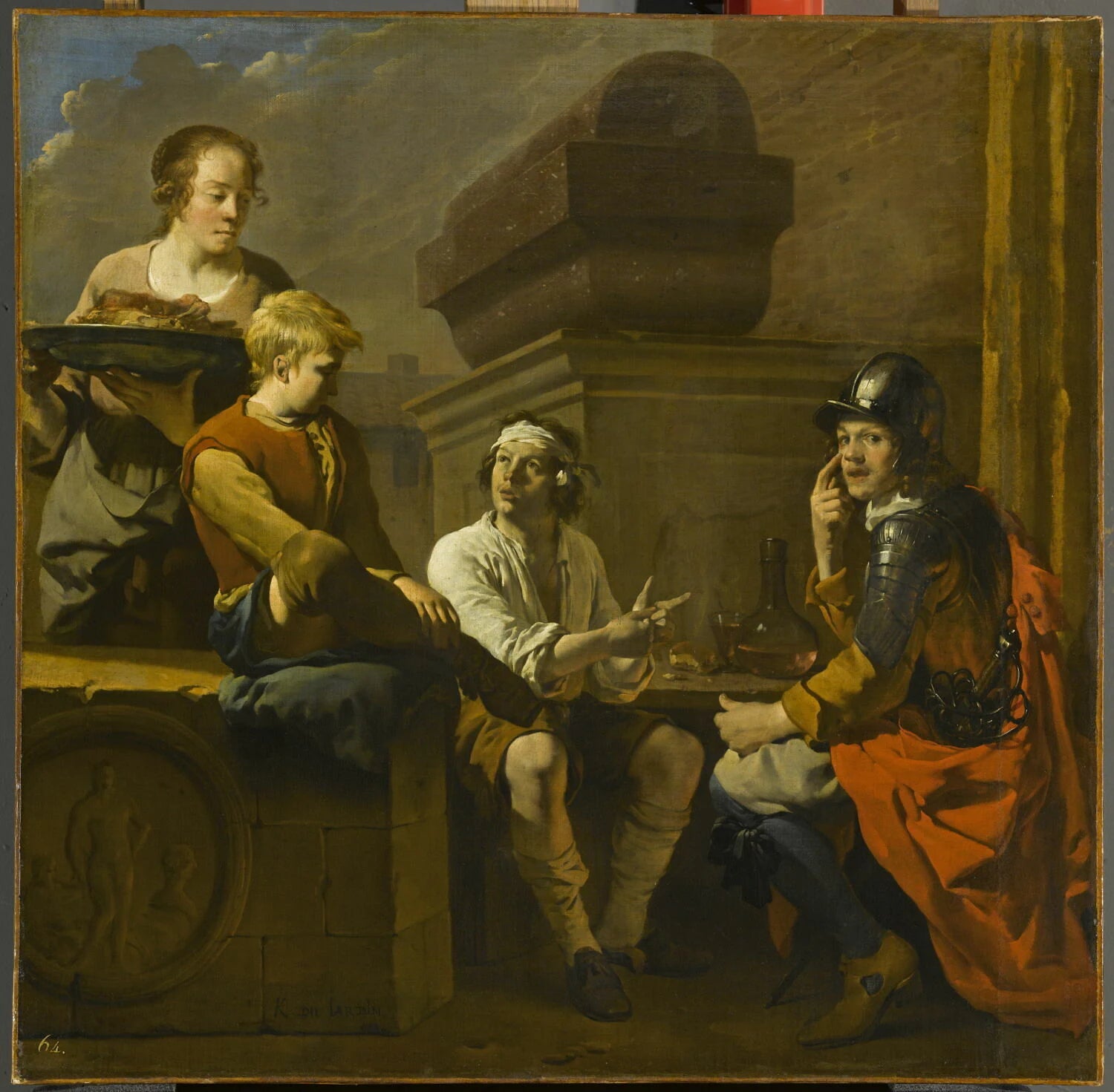 Les Joueurs de morra - Karel Dujardin