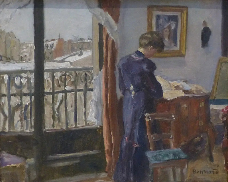 Zimowy dzień - Pierre Bonnard