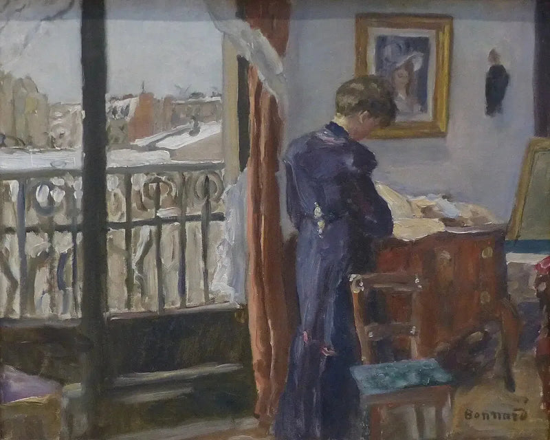 Zimowy dzień - Pierre Bonnard