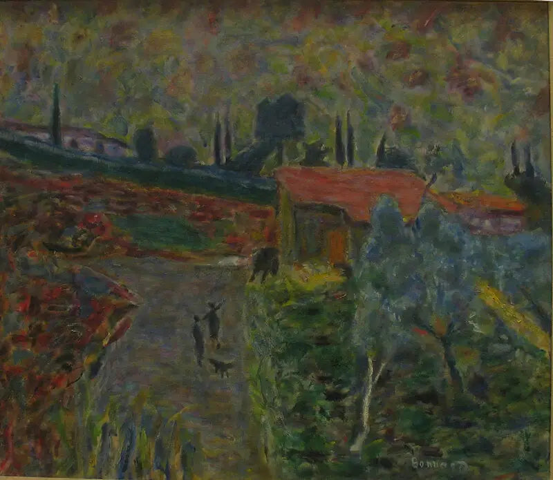 Dzień deszczowy w Cannet - Pierre Bonnard